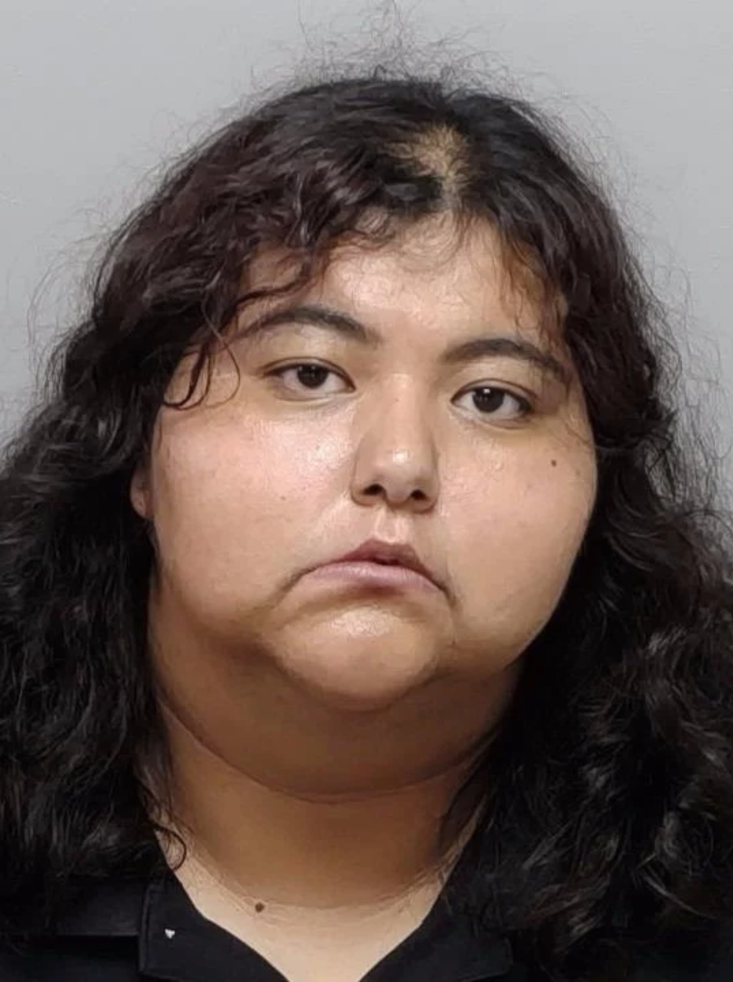 Booking photo of Miranda Barrientes-Sedilo, arrested on improper relationship charges