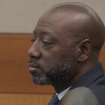 East Point Police Sergeant Richard Gooddine was sentenced to life in prison plus 20 years after a retrial jury convicted him on every remaining count.