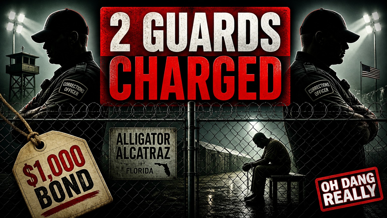Andre Seenaraine: Second Alligator Alcatraz Officer Faces Battery Case