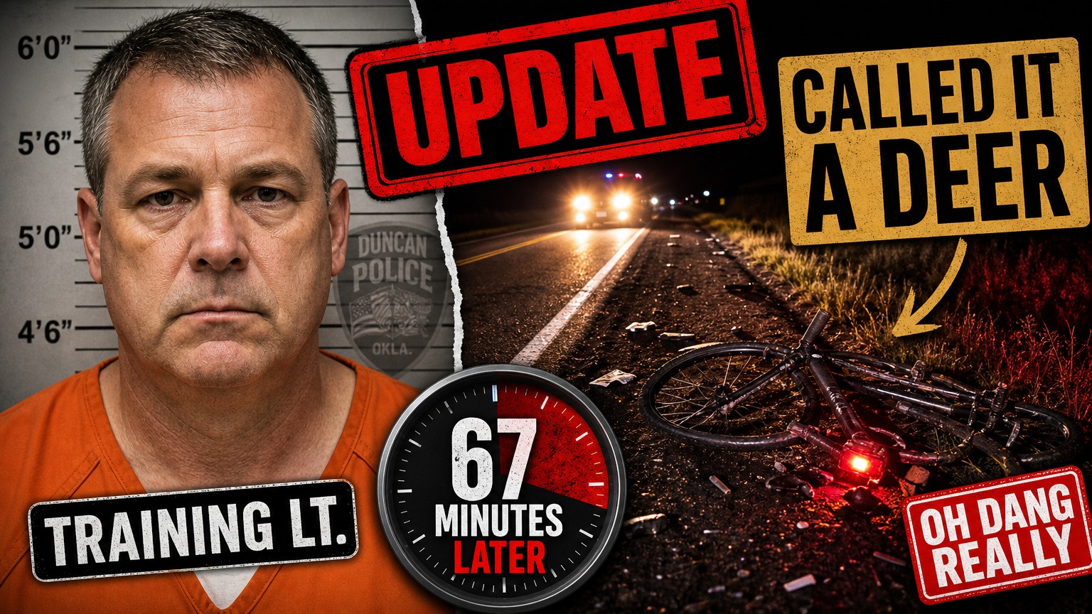 Jarrod Bishop UPDATE: Training Lieutenant Left The Scene, Then Called It A Deer