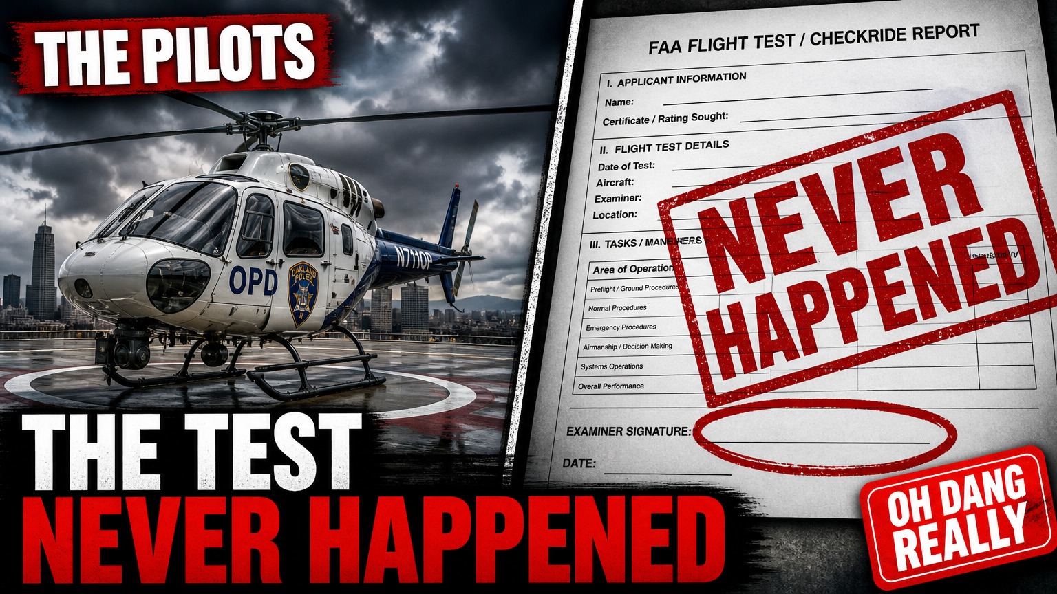Oakland Police Pilots Mart And Mac Indicted In Fake Flight Test Scheme