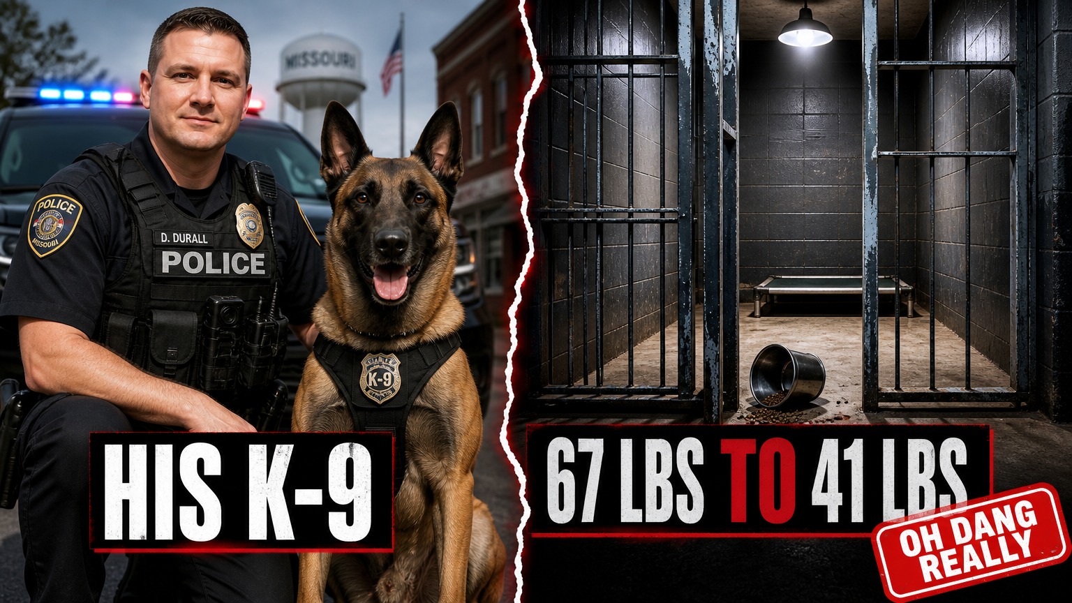 K-9 Handler Got 15 Days For Starving His Police Dog