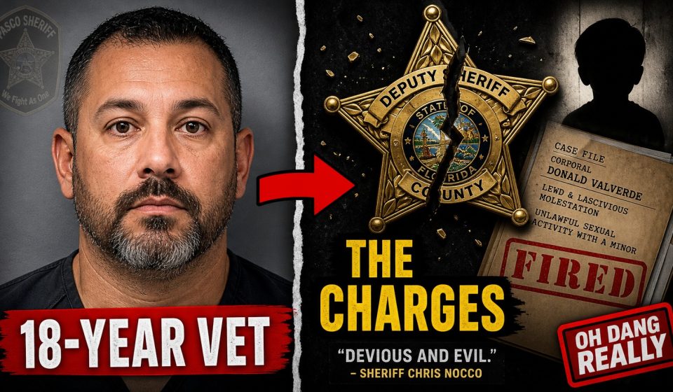Pasco corporal donald valverde fired after charges involving a minor