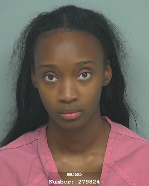 Booking photo of TDCJ Sgt. Chianti Watkins
