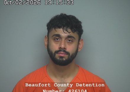 Beaufort County deputy Evan Sigelnski booking photo