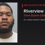 Booking photo of Riverview MO officer Torre Dyson, charged Oct 2026